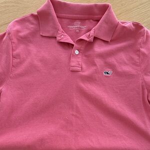 Vineyard Vines Mens size XS Polo Shirt in Soft Coral Pink